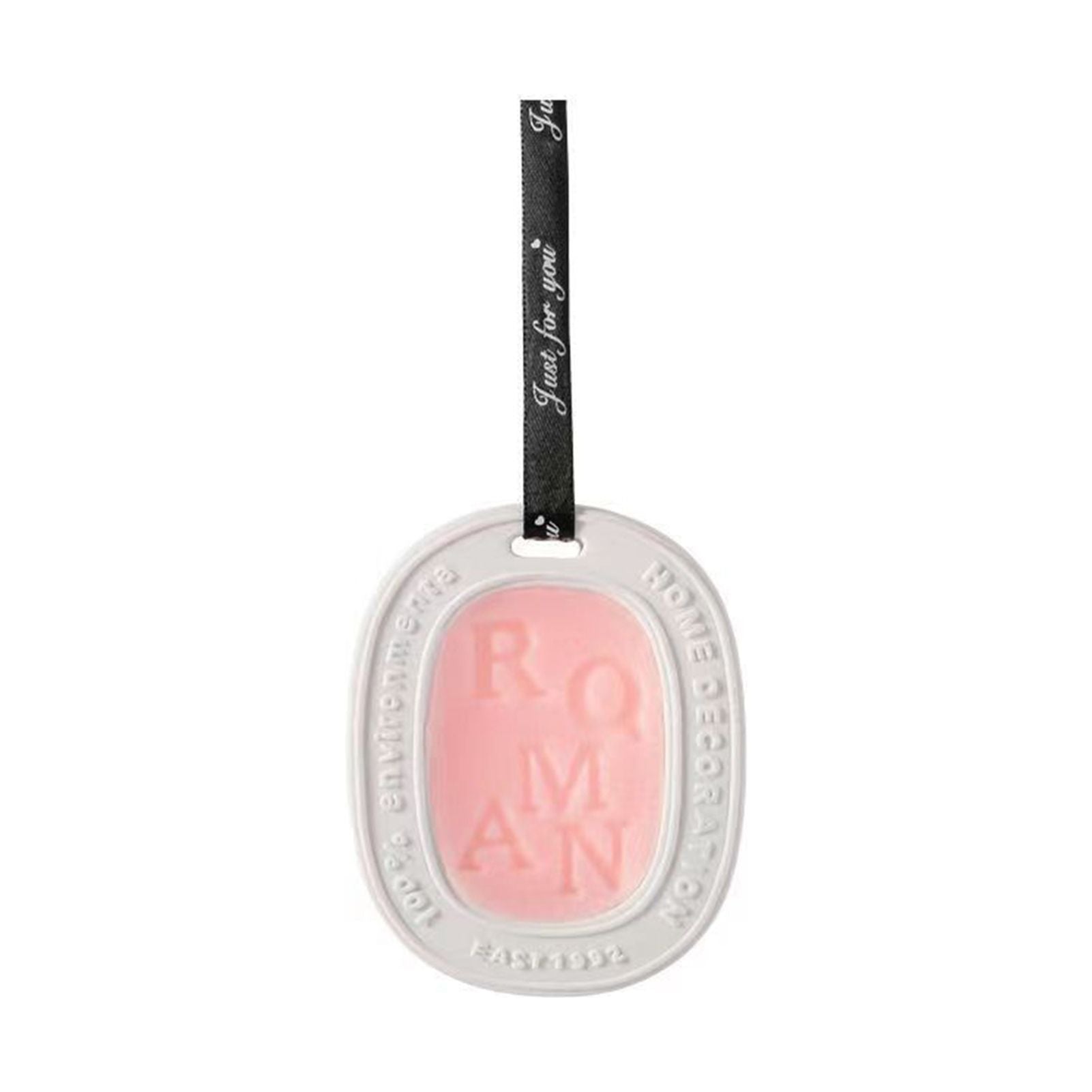 Hanging Aromatherapy Wax Tablets Home Closet Odor Freshener Car Solid Air Freshener Pendant