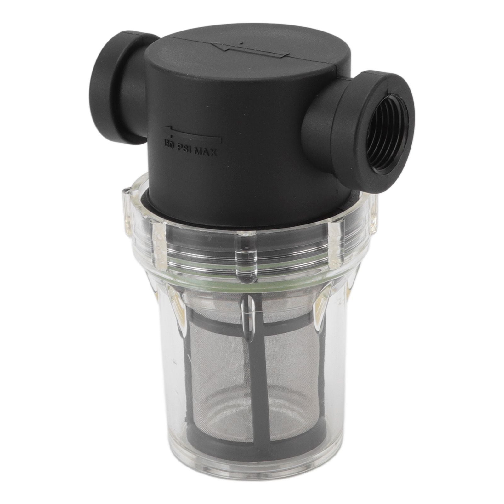 Hose Filter Plastic Sediment Impurity Garden Watering Prefilter For High Pressure Washer G1/2 100 Meshes