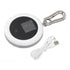Infrared Mini CO2 Detector 3 in 1 Portable LCD Temperature Humidity Air Analyzer for Home Indoor Travel White