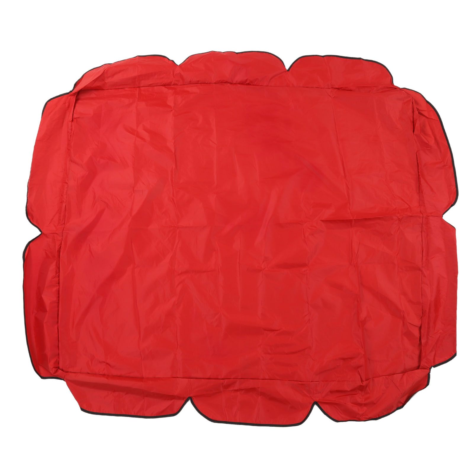 Swing Canopy 210D Silver Coated Oxford Waterproof UV Proof for Outdoor Patio Yard Chair 142x120x18cm Red
