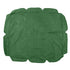 Swing Canopy 210D Silver Coated Oxford Waterproof UV Proof for Outdoor Patio Yard Chair 142x120x18cm Dark Green