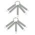 2pcs Tire Chain Tensioner Stainless Steel 23cm High Accuracy Chain Tensioner for Snow Blower