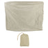 Ping Pong Table Dust Cover 190 Silver Coating Waterproof Table Tennis Cover for Outdoor Courtyard Drawstring Style 155x75x144cm / 61.0x29.5x56.7in Beige