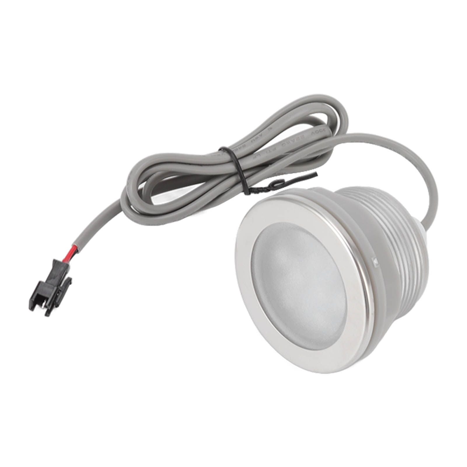 Underwater LED Bath Light Stainless Steel Colorful Frosted Surface Submersible LED Pool Lights for Bathtubs Fish Ponds