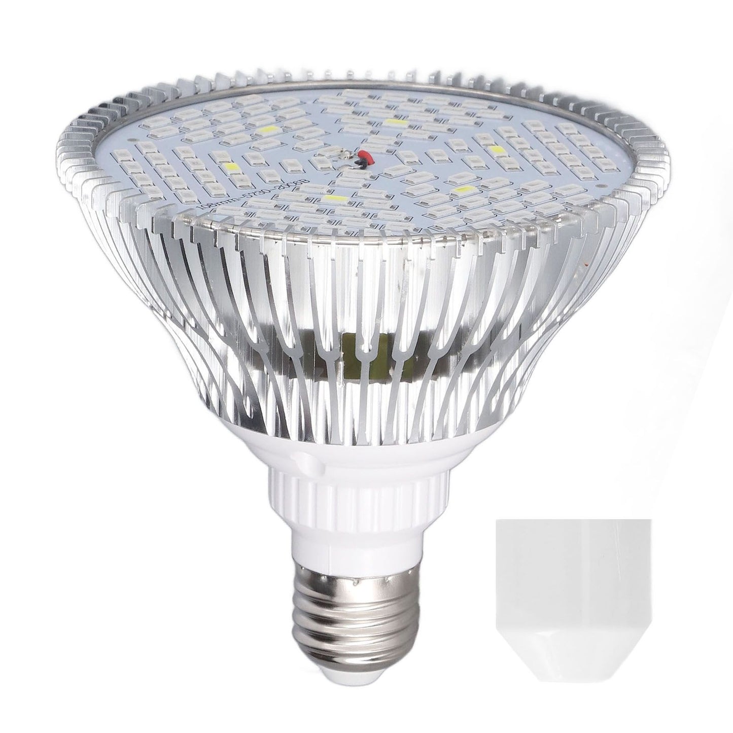 LED Grow Lamp Bulb E27 Low Power Consumption Full Spectrum Low Heat Generation LED Plant Growth Lamp Bulb 85‑265V 80W, 120 Beads