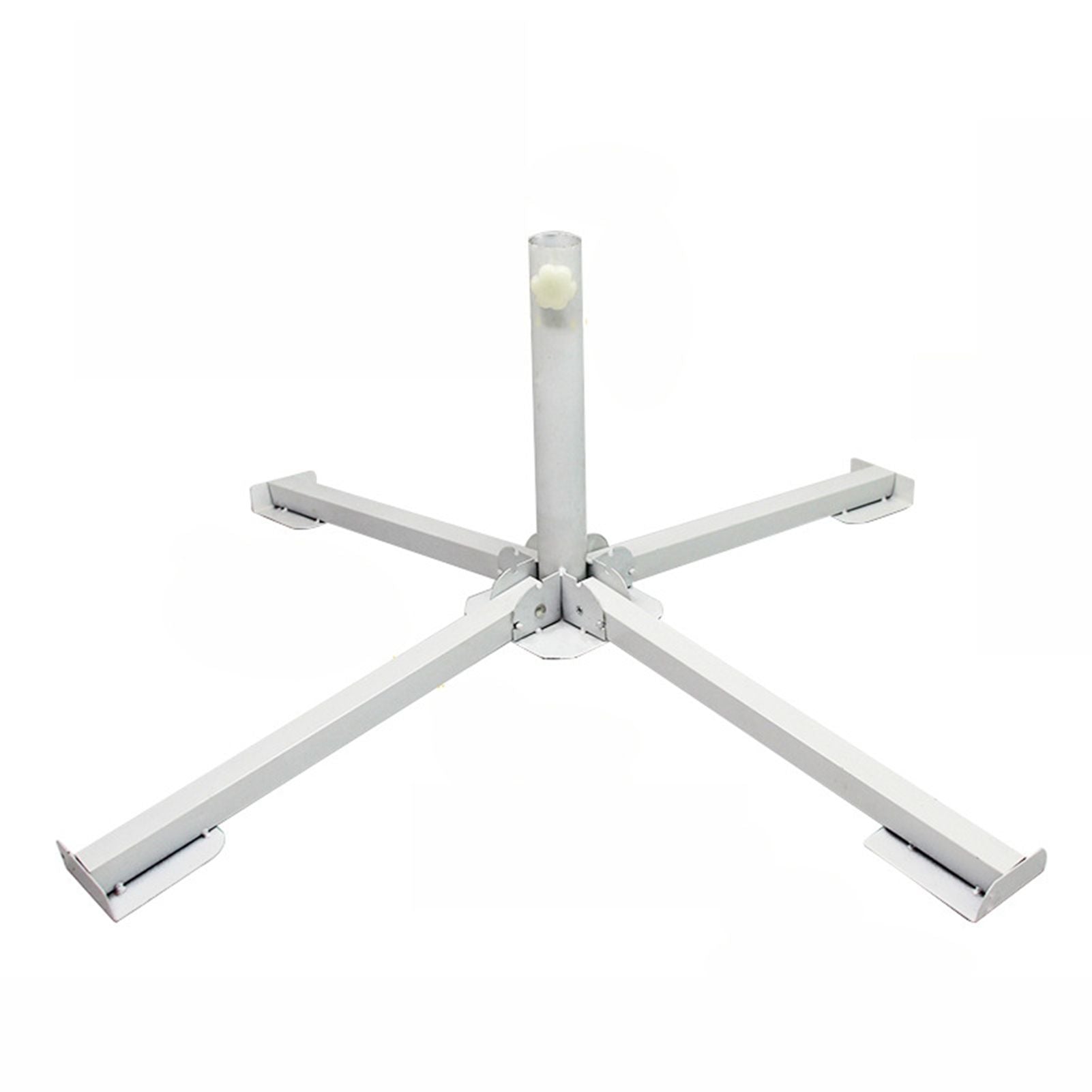 Portable Foldable Beach Umbrella Stand Outdoor Patio Sunshade Umbrella Base Holder White