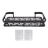 Shower Caddy Single Tier Durable Aluminium Rustproof Sticker Installation Shower Shelf for Bathroom Bedroom Kitchen Black