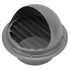 Stainless Steel Round Air Vent Louvered Cover Waterproof Windproof External Wall Vent Outlet for Ventilation System