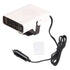 Car Heater 360 Degree Rotating Quick Heating Portable Cigarette Lighter Defogger Defroster for Truck 24V White
