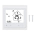 BHT 002GC Boiler Heating Programmable Thermostat Digital Touch Screen Thermostat with Large LCD Display Passive Output Temperature Controller 95‑240V
