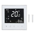 Smart Boiler Heating Thermostat WIFI APP Voice Control LCD Touch Screen Programmable White 95‑240V