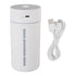 Mini Humidifier 250ml USB Charge Projector Light Cool Visible Water Level Desk Humidifier for Bedroom Office Car