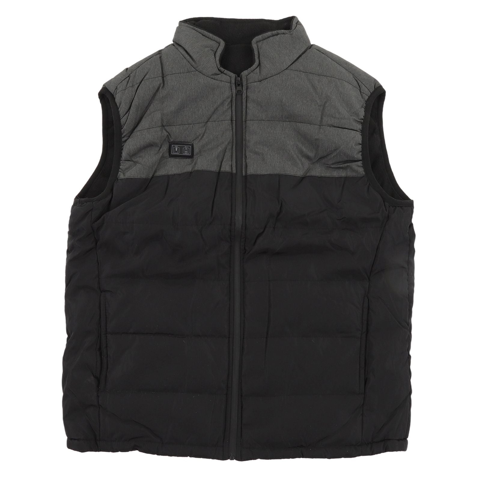 USB Electric Heated Vest Electric Heating Jacket Rechargeable Intelligent Dual Control Heating Vest Graphene Warm Heated Clothing XXXL