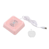 Mini Dishwasher Sound Vibration Electrolytic Water Purification IP67 Waterproof Portable USB Dishwasher Pink