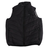 Heated Jacket Unisex 3 Gears Four Zones Heating Polyester Fiber Electric Thermal Vest for Outdoor Winter XXXL
