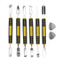 6Pcs Spudger Opening Pry Tool ABS Handle Alloy Steel Bar for Electronic Maintenance