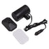 Car Heater Fan 2 in 1 Cooling Heating Car Fan Portable Windshield Defroster Defogger Black 12V