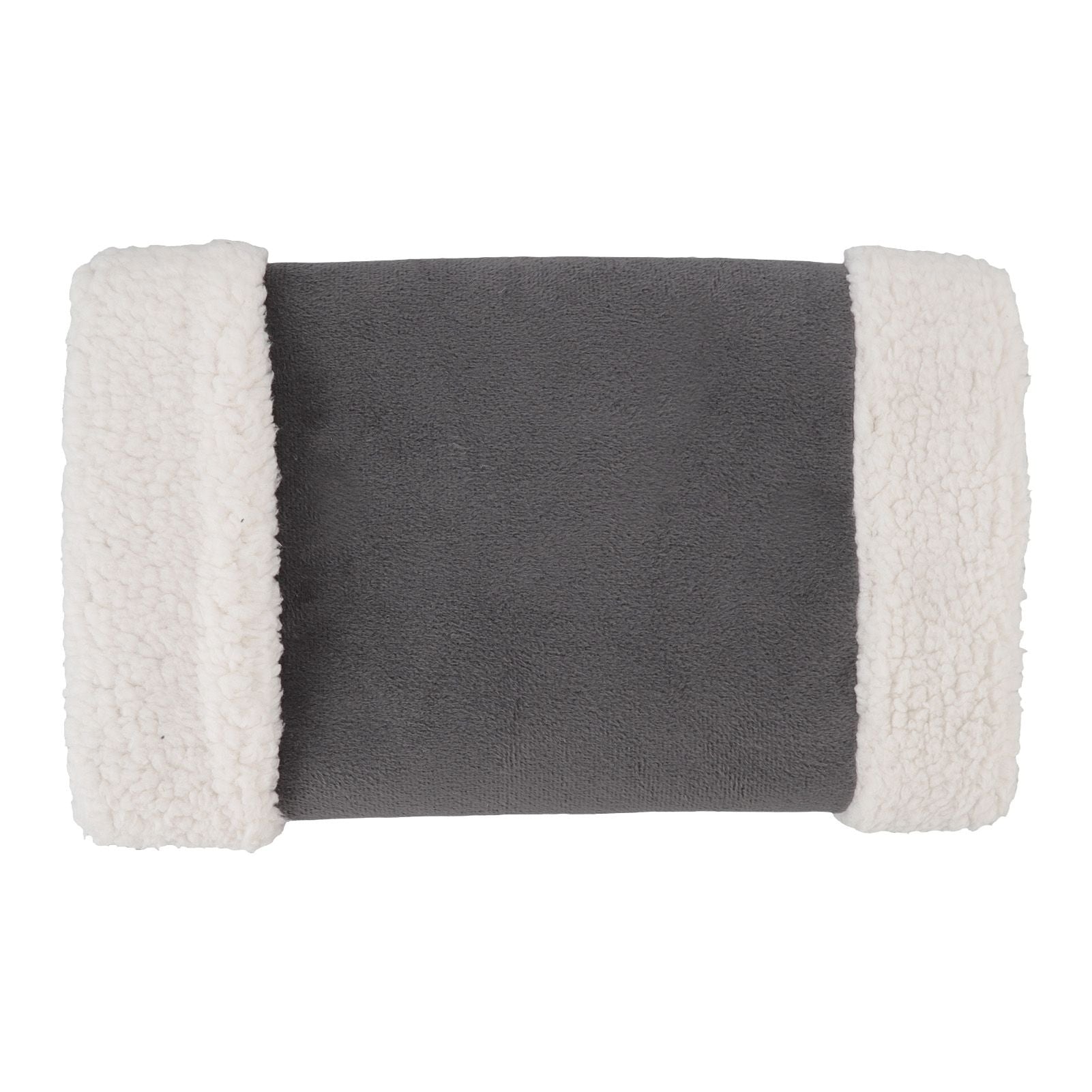Portable Heated Hand Muff Plush Thickened Heated Hand Warmer Pouch USB Rechargeable Electric Heater for Autumn Winter Warm 10W 5V Gary