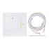 Household Smart Thermostat Programmable App Voice Control Electric Floor Heating Temperature Controller for ZigBee AC 95‑240V White