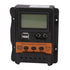 12V 24V Dual USB Solar Charge Controller PWM Photovoltaic Solar Panel Charge Regulator with LCD Display 30A