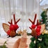 Christmas Antler Hair Clips Cute Exquisite Plush Reindeer Hair Barrettes for Christmas Parties Birthday Parties Cosplay 11
