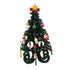 Wooden Christmas Tree Decoration 6 Pieces Vivid 3D Wooden Christmas Tree for Christmas Party Green