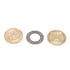 Magnetic Push Slider Stress Relief Round Portable EDC Push Slider Decompression Toy