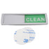 Dishwasher Magnet Easy To Read Clean Dirty Sign Indicator for Dishwasher With Double Sided Adhesive Tape Silver (Red and Green)