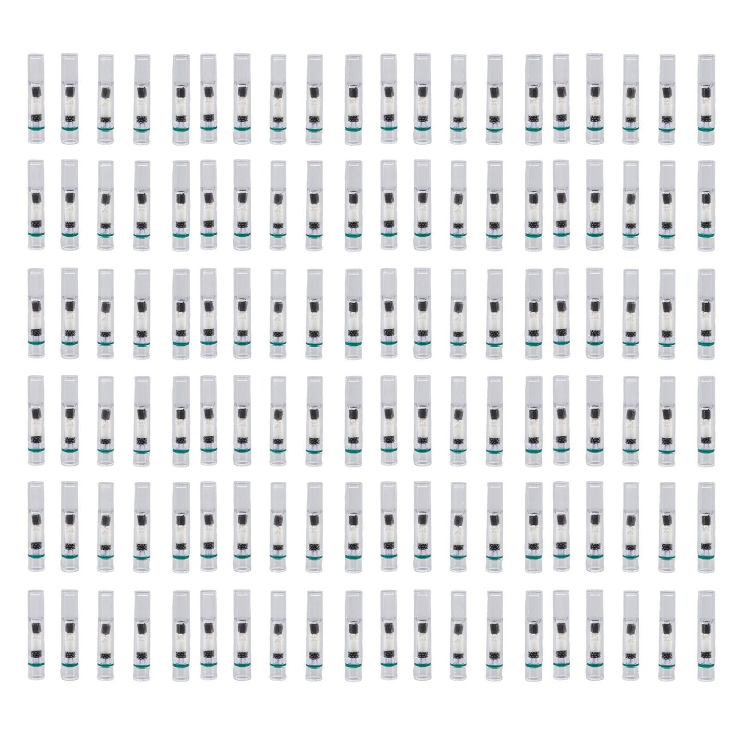 120 PCS Disposable Cigarette Filters Reducing Tar Smoke Stains Filters Lung Clearing Cigarette Holder Filter