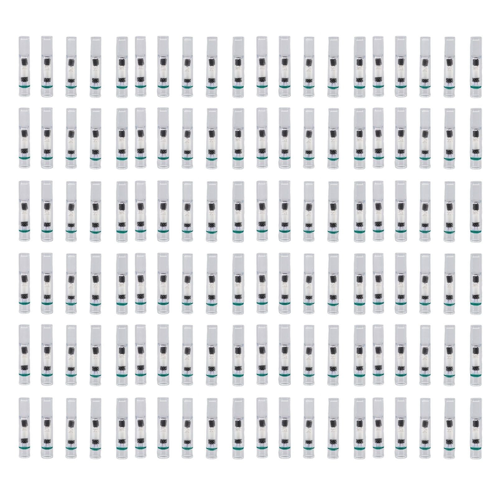 120 PCS Disposable Cigarette Filters Reducing Tar Smoke Stains Filters Lung Clearing Cigarette Holder Filter