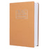 Book Safe Case Simulation Portable Safe Storage Box with Combination Lock for Bank Cards Jewelry Money Brown