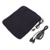 Portable USB Heating Pad Shoulder Neck Leg Waist Heating Pads with Multi Level Temperature Adjustment Timing Dark Blue