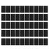50PCS Business Name Card Laser Engraving Waterproof and Wear Resistant Aluminum Visiting Card for Company Black