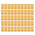 50 Sheets Metal Business Card Heat Transfer Aluminum Business Cards Blanks DIY Craft Supplies Gold