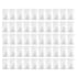 50 Sheets Metal Business Card Heat Transfer Aluminum Business Cards Blanks DIY Craft Supplies Pearl White