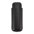 Leather Cigar Case Portable 2 Finger Cigar Holder for Travel Business Trip Boyfriend Gifts Black