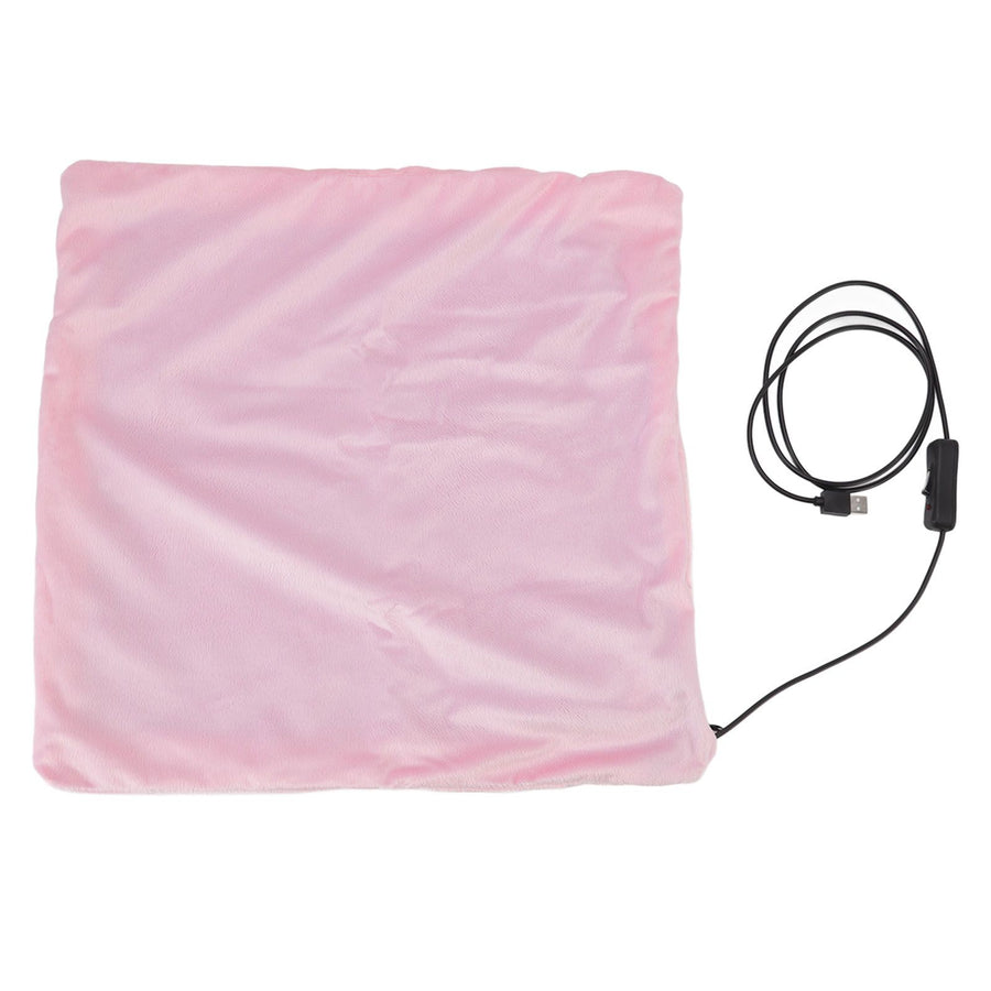 Electric Blanket USB Power Supply Low Voltage Heating Blanket Home Electric Warming Pad Pink