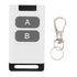 RF Remote Control Switch 433MHZ Prevent Interference Universal Wireless Remote for Light Home Appliance DIY 2 Key