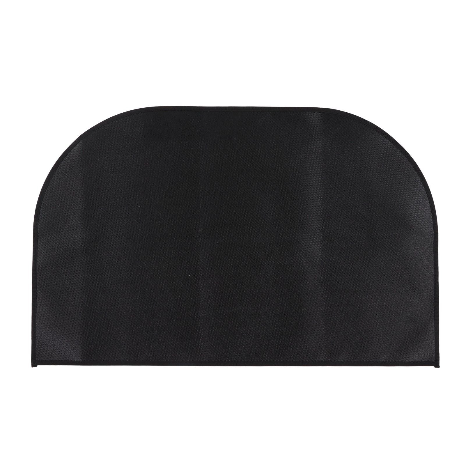 Fire Pit Mat Insulated Fireproof Heat Resistant Foldable Under Grill Mat for Fireplace Outdoor Camping Black 50x80cm/19.7x31.5in