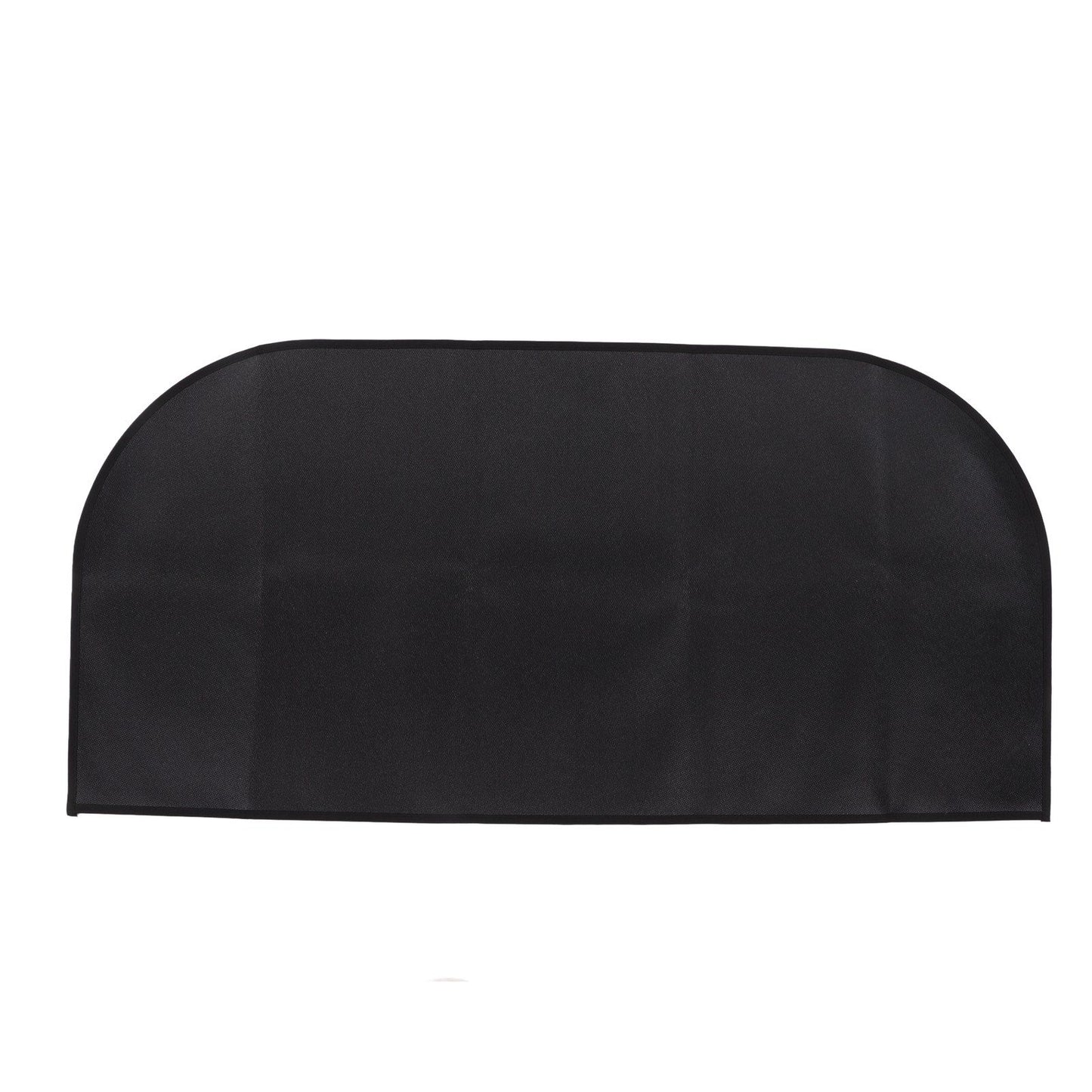 Fire Pit Mat Insulated Fireproof Heat Resistant Foldable Under Grill Mat for Fireplace Outdoor Camping Black 50x100cm/19.7x39.4in