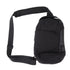 Shoulder Backpack Breathable Large Capacity Lockable Zipper Oxford Cloth Portable Sling Bag for Women Men Black