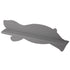 Kitchen Sink Water Splashing Guard Silicone Water Splatter Guard with Suction Cup for Dishes Washing Grey Bear