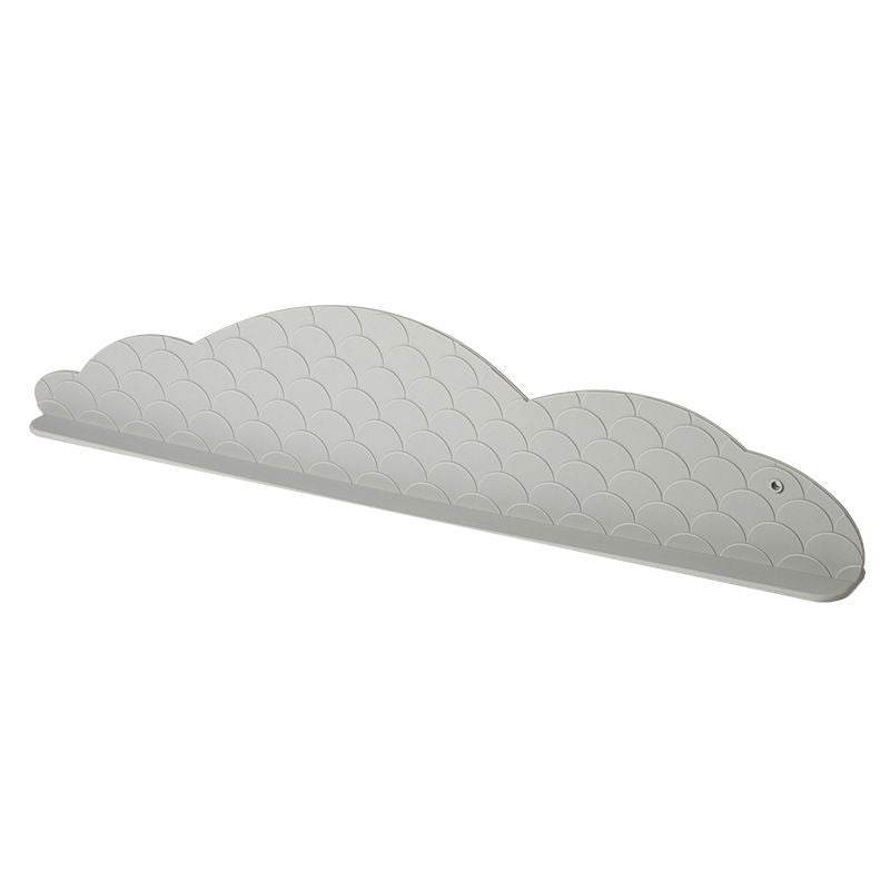 Kitchen Sink Water Splashing Guard Silicone Water Splatter Guard with Suction Cup for Dishes Washing Upgrade Light Gray