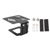 Coffee Machine Electronic Scale Rack 304 Stainless Steel Adjustable Height Coffee Machine Scale Weighing Stand Black
