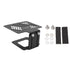 Coffee Machine Electronic Scale Rack 304 Stainless Steel Adjustable Height Coffee Machine Scale Weighing Stand Black