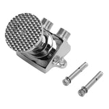 Floor Mount Pedal Valve Stainless Steel Water Saving Foot Pedal Water Tap Control Switch Valve for Public Places Double Outlet