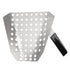 Popcorn Scoop Ergonomic Single Handle Stainless Steel Fries Scooper with Holes for Movie Theater Shop