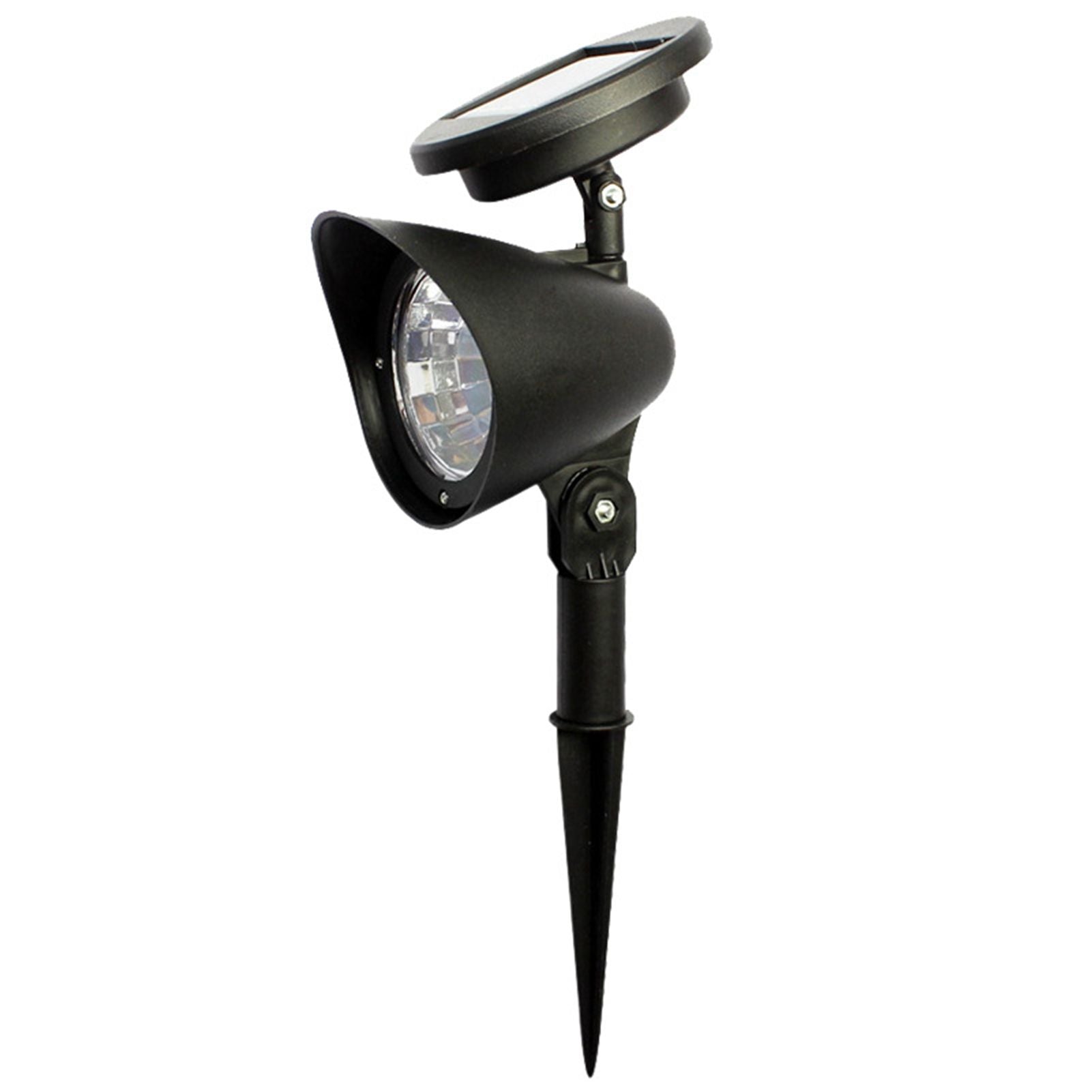 Outdoor Solar Spotlight LED Lamp Waterproof Garden Lamp Ground Lawn Light for Landscape White