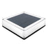 Solar LED Post Light High Brightness Waterproof Safe Stable Solar Post Lamp for Outdoor Courtyard Garden Three Color Temperature 3000K 4000K 6000K