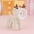 Mini Cute Pet Night Light Kawaii LED Desk Lamp Ins Mini Cute Little Phone Stand Decorative Furnishing Articles Beige Deer